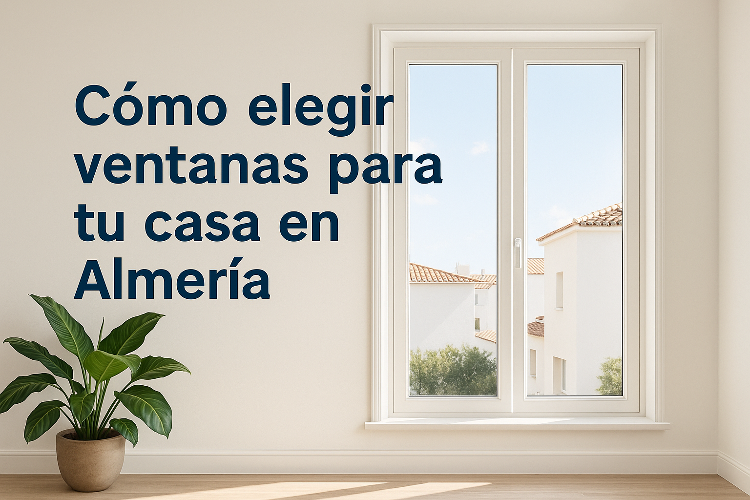 Cómo elegir ventanas para tu casa en Almería