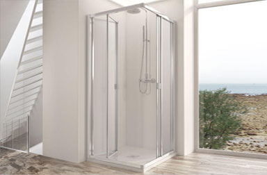 Mampara de baño abatible moderna – Tipos de mamparas de baño recomendadas
